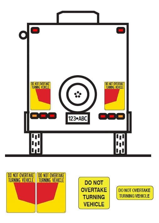 Rear Marking Plates
